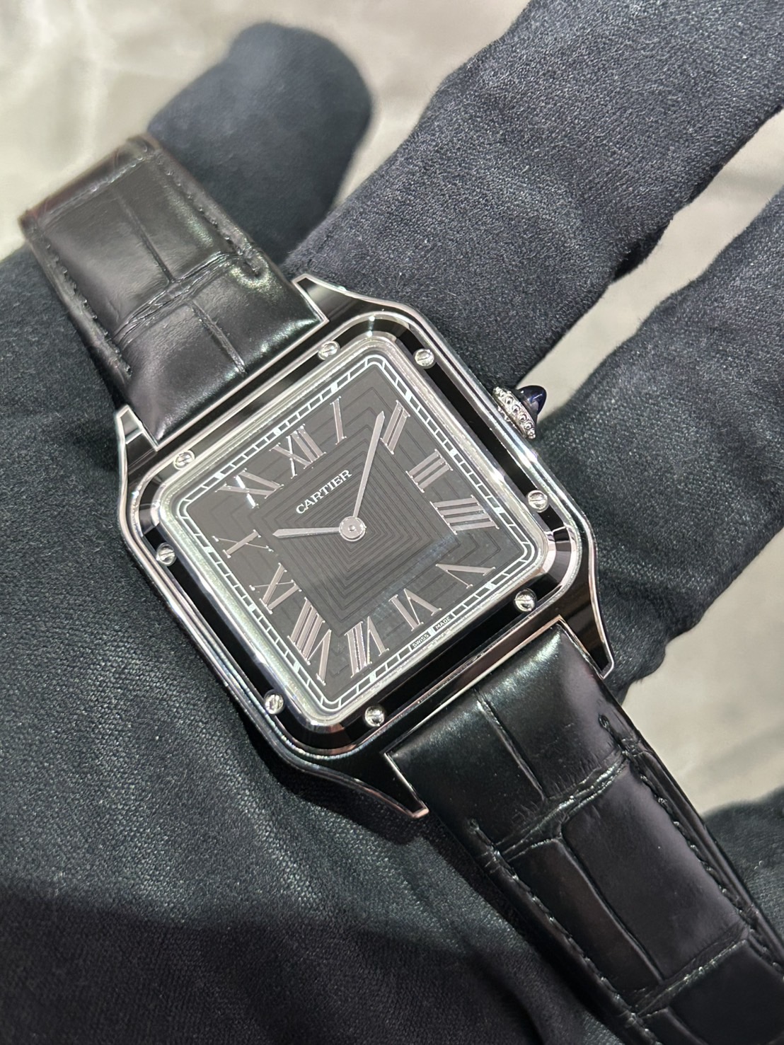 CARTIER(カルティエ) サントス デュモン【2024年5月印】【中古品】【WSSA0046】