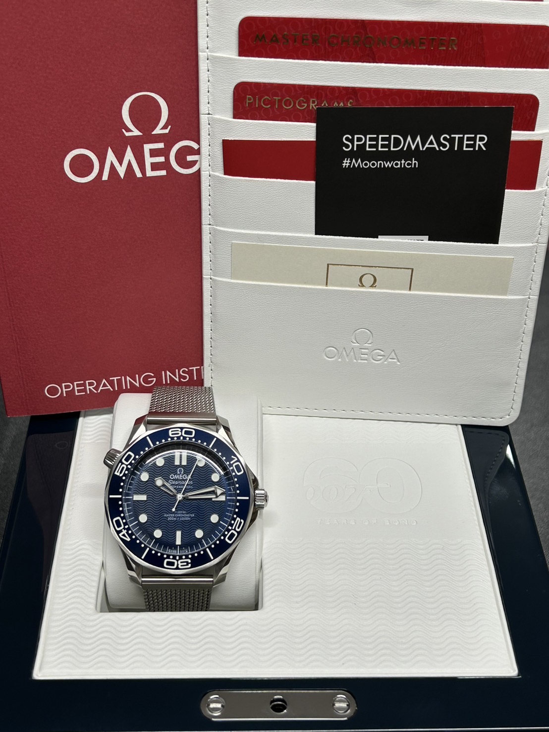 国内配送】 OMEGA 時計ケース、パスポートケース、ボールペン 時計