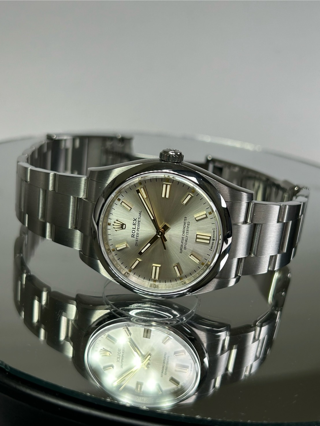 ROLEX(ロレックス)・オイスターパーペチュアル36【2023年2月印】【中古美品】【126000】