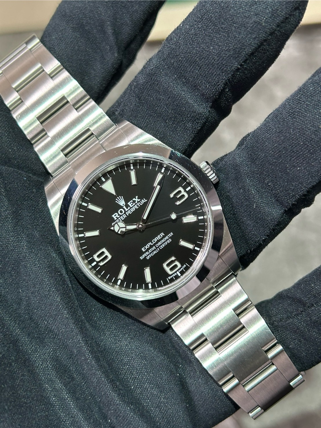 ROLEX(ロレックス)・エクスプローラーⅠ【2020年4月印】【中古品】【214270】