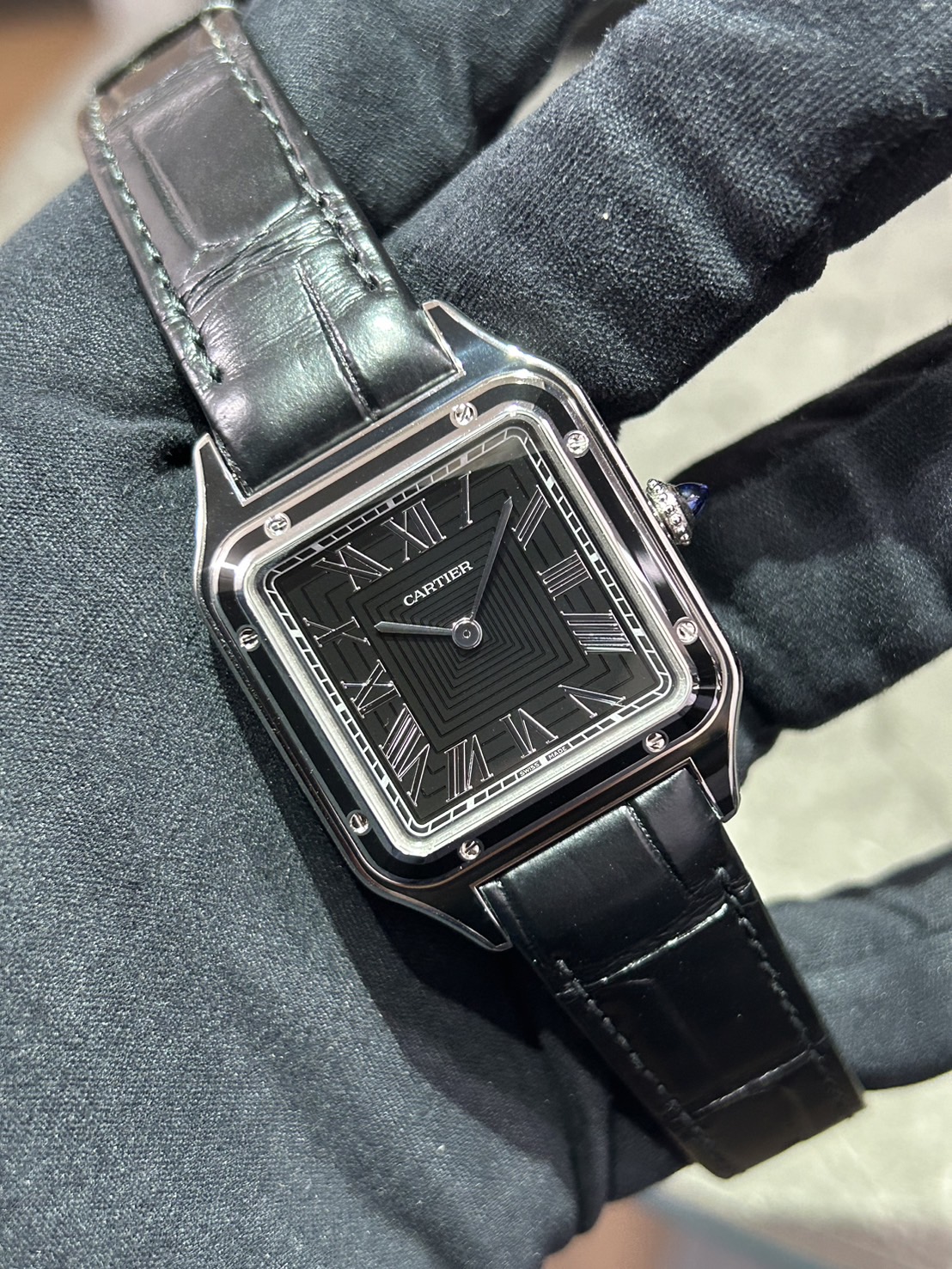 CARTIER(カルティエ)・サントス デュモン【2024年4月印】【未使用品】【WSSA0046】