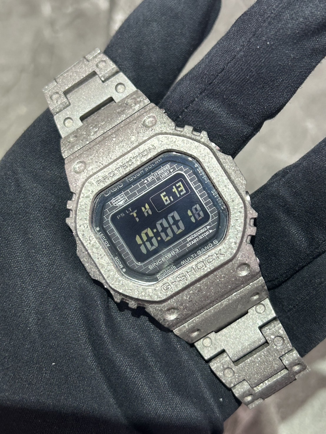 CASIO(カシオ)・G-SHOCK 40th Anniversary【保証書ブランク】【中古美品】【GMW-B5000PS-1JR】