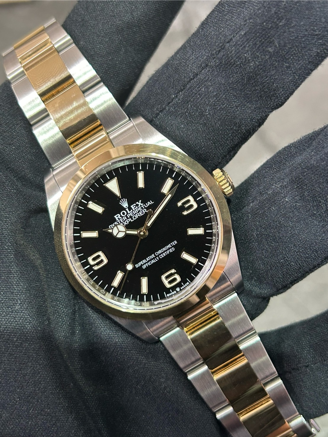 ROLEX(ロレックス)・エクスプローラーⅠ【2023年2月印】【中古品】【124273】