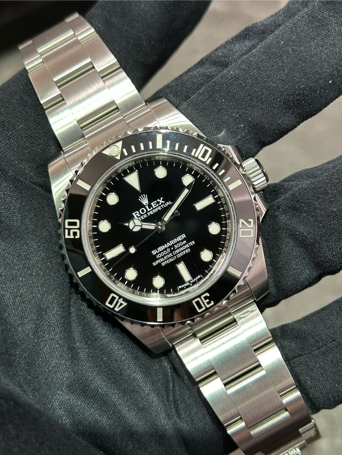 ROLEX(ロレックス)サブマリーナ【2018年1月印】【中古品】【114060】