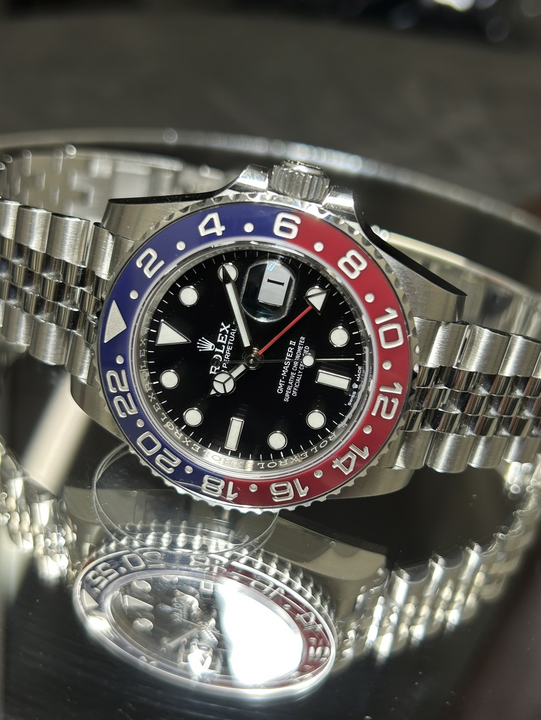 ROLEX（ロレックス）・GMTマスターⅡ・ペプシ【2020年8月印】【中古品】【126710BLRO】