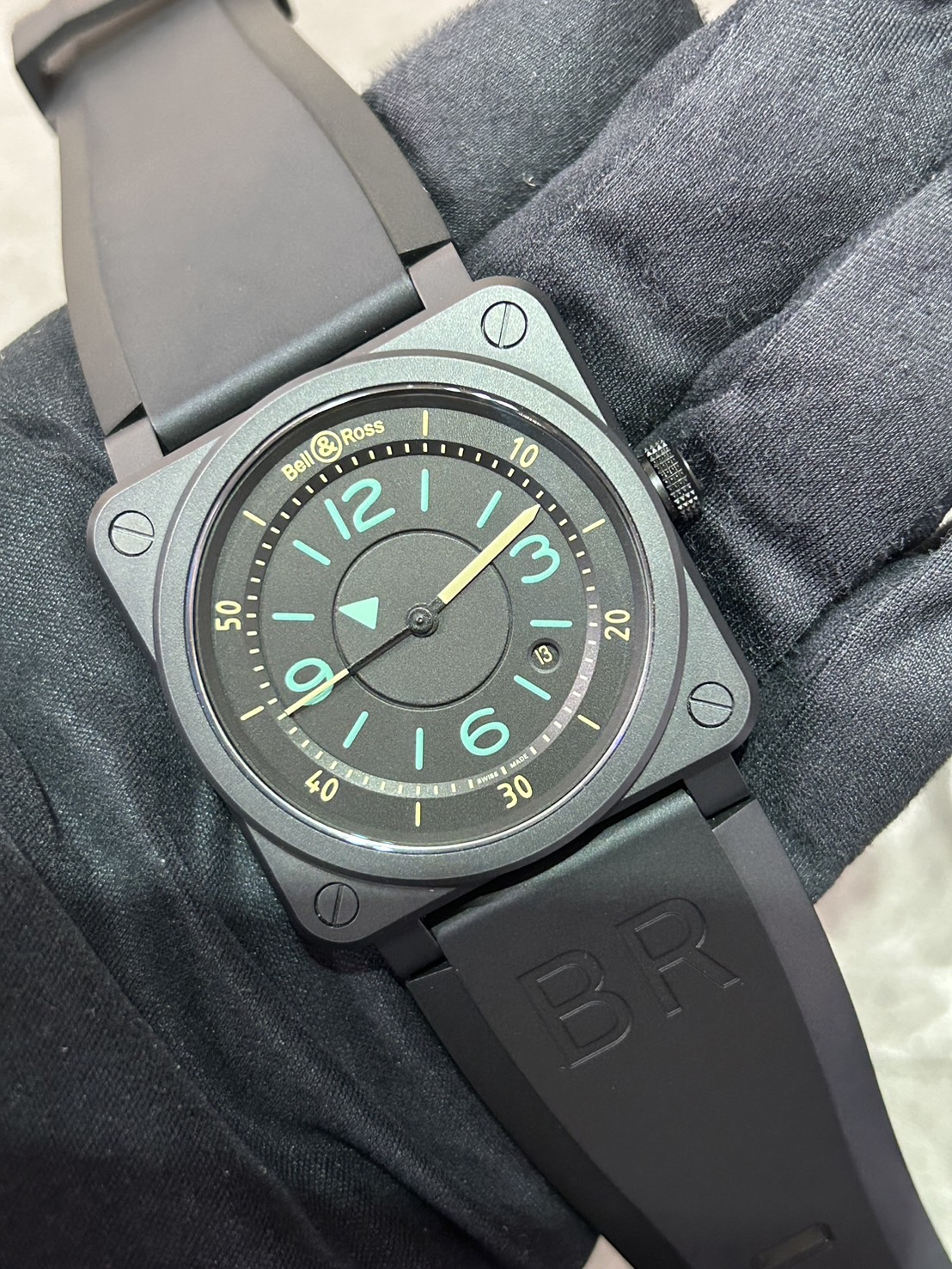 【限定999本】Bell & Ross(ベル&ロス) 【2019年8月印】【中古美品】【BR0392-IDC-CE/SRB】