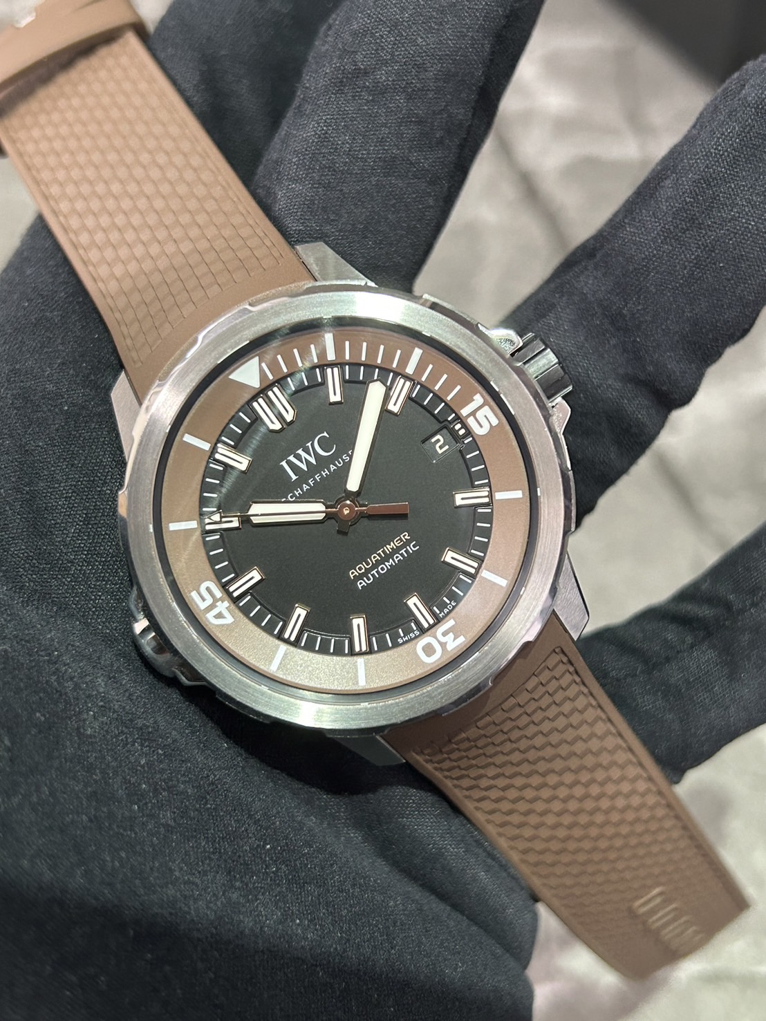 【限定100本】IWC(アイダブリューシー) アクアタイマー オートマティック ボッシュ 【2021年4月印】【中古美品】【IW341002】