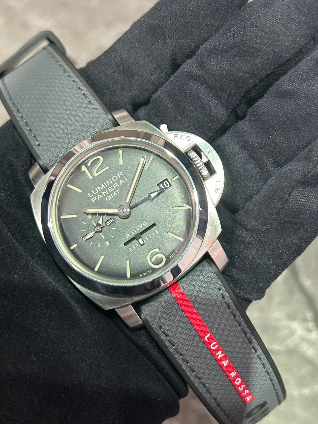 PANERAI(パネライ) ルミノール 1950 8デイズ GMT【2016年1月印】【中古品】【PAM00233】