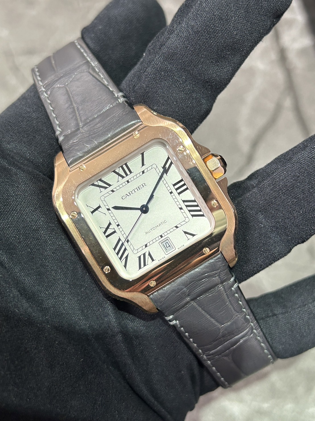 CARTIER(カルティエ) サントスドゥカルティエLM【2023年8月印】【中古品】【WGSA0019】