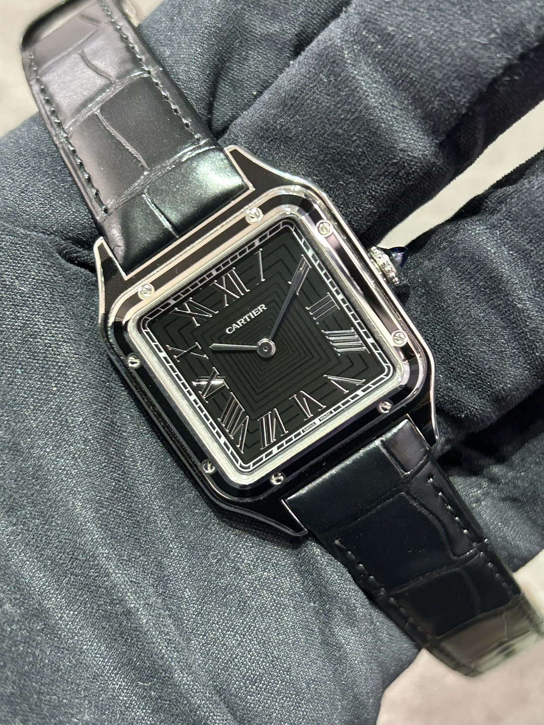 CARTIER(カルティエ) サントス デュモン【2024年5月印】【中古美品】【WSSA0046】