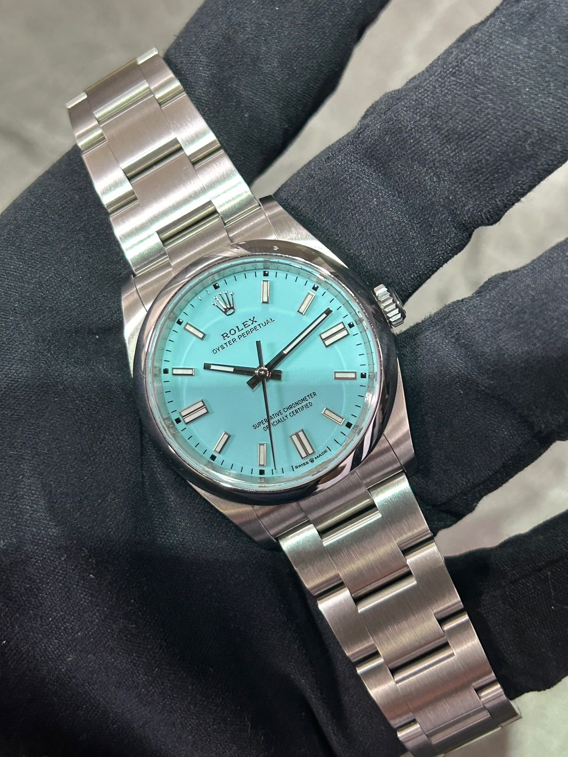 ROLEX(ロレックス)オイスターパーペチュアル36【2021年9月印】【中古美品】【126000】