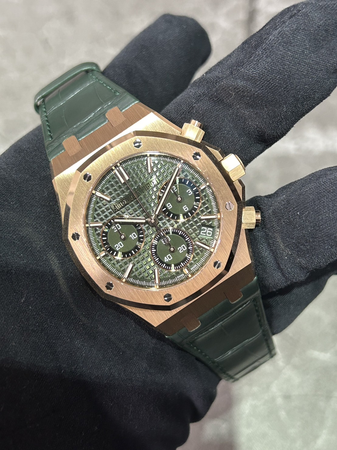 【50周年記念ローター】AUDEMARS PIGUET(オーデマピゲ) ロイヤルオーク【2022年6月印】【中古美品】【26240OR.OO.D404CR.01】