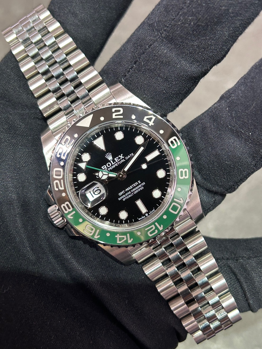 ROLEX(ロレックス) GMTマスターⅡ レフティ　【2022年7月印】【中古品】【126720VTNR】