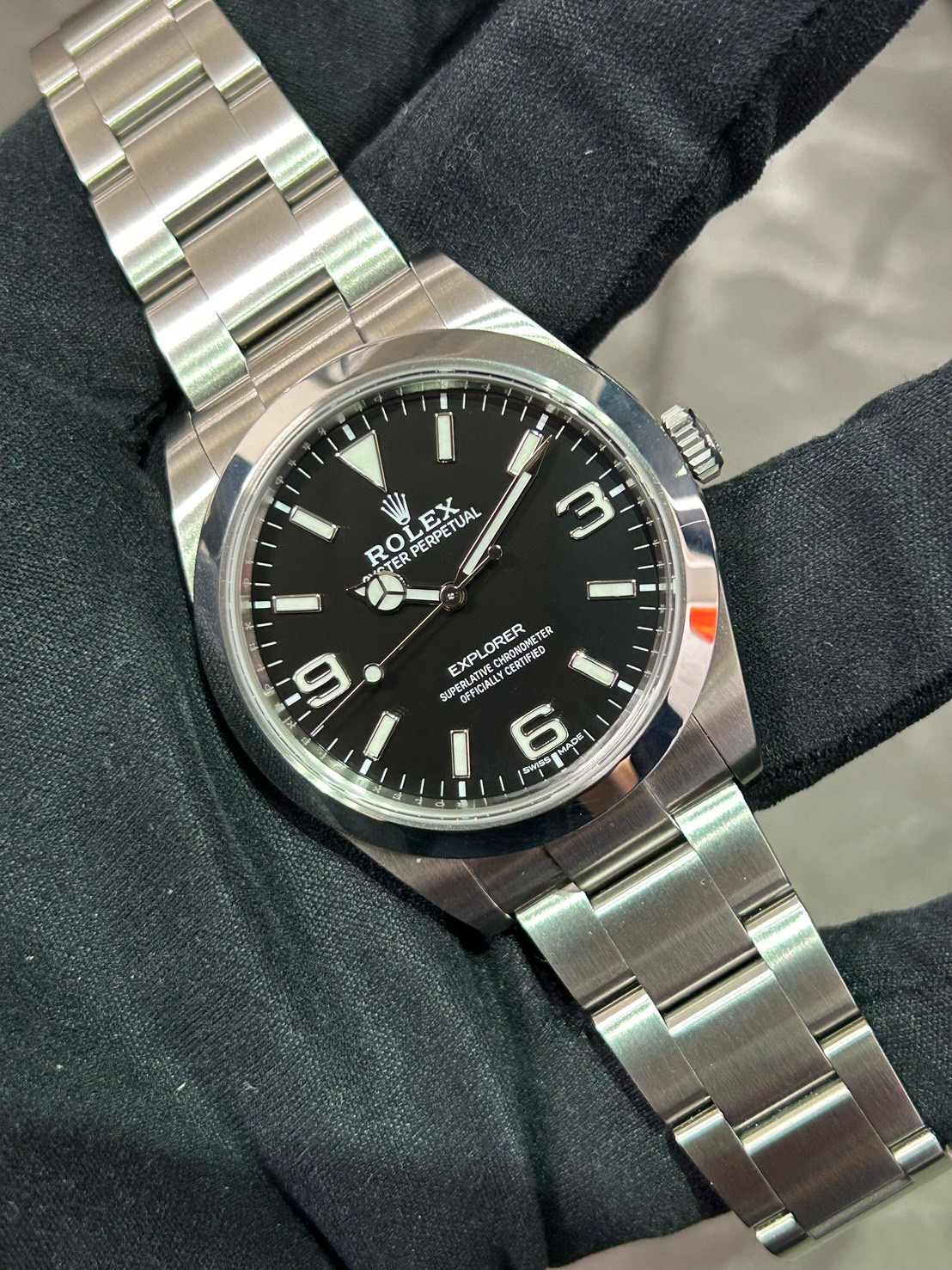 ROLEX(ロレックス) エクスプローラーⅠ【2019年6月印】【中古品】【214270】