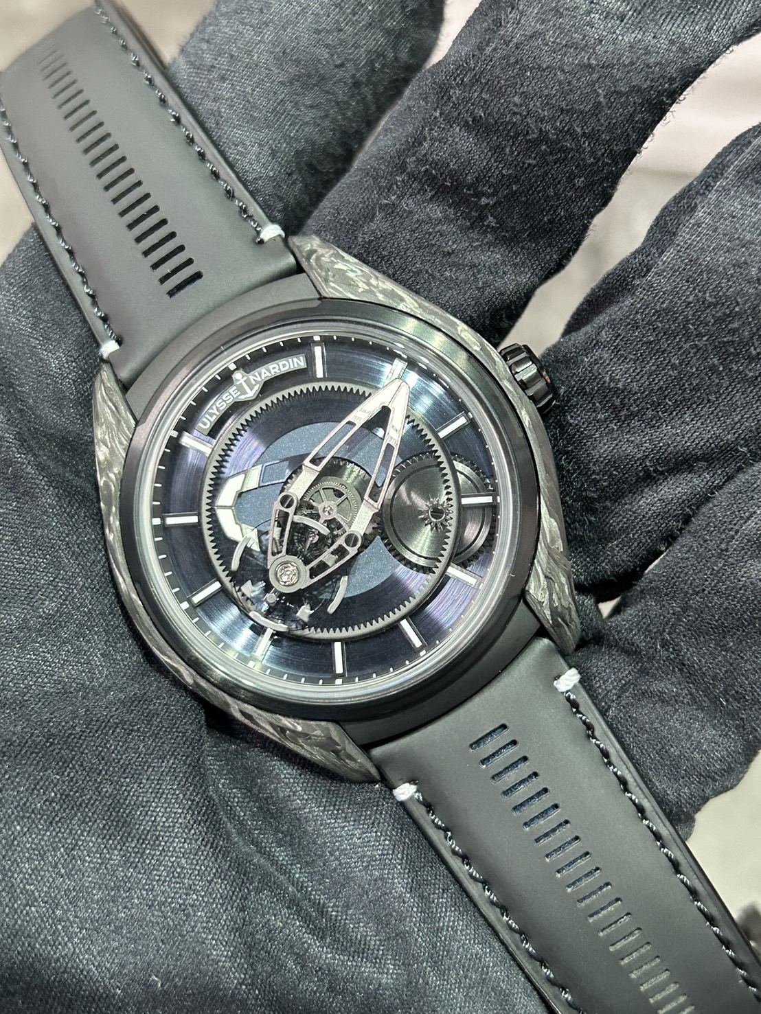 【限定50本】ULYSSE NARDIN(ユリス ナルダン) フリークX【2024年7月印】【極美品】【2303-270LE-3A-YOSH/0A】