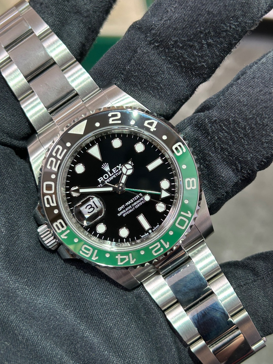 ROLEX(ロレックス) GMTマスターⅡレフティ【2023年6月印】【中古美品】【126720VTNR】