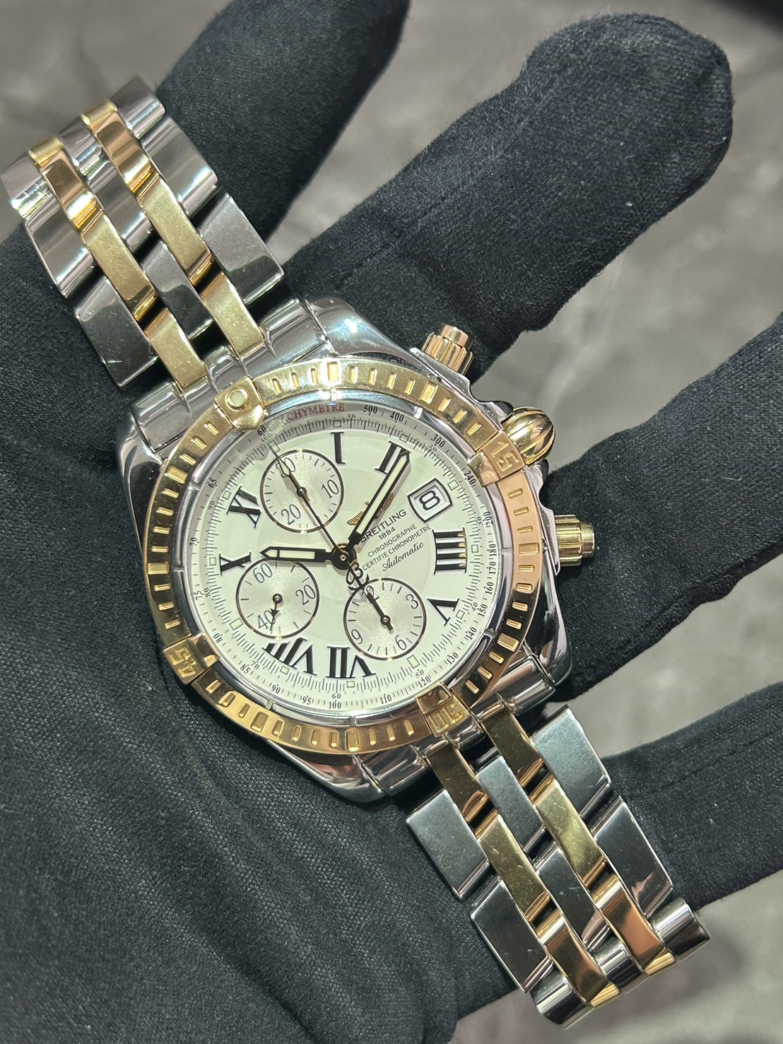 BREITLING(ブライトリング) クロノマット エボリューション【保証書日付ブランク】【中古品】【C156A19PAC】【C13356】