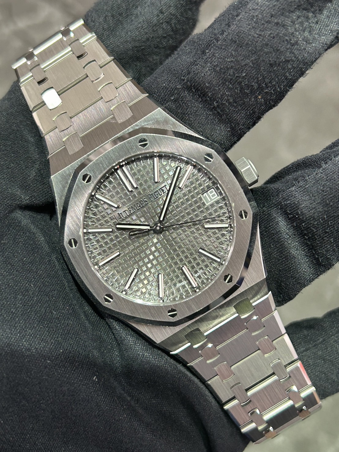 【50周年ローター】AUDEMARS PIGUET(オーデマピゲ) ロイヤルオーク【2022年8月印】【中古品】【15510ST.OO.1320ST.05】