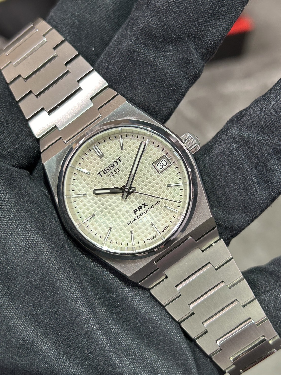 TISSOT(ティソ) PRX パワーマティック80【2024年8月印】【中古美品】【T137.207.11.111.00】